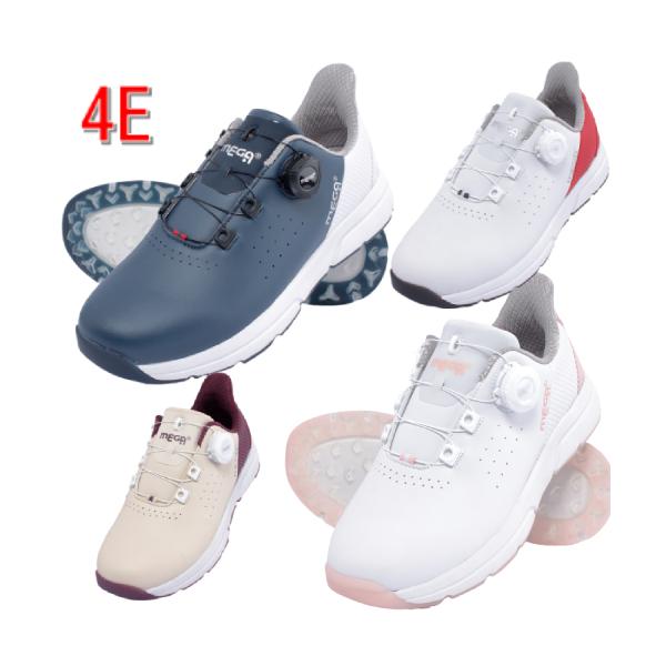 MADE IN JAPAN ブラジルカラー ゴルフシューズ 28cm　メンズ MEGA GOLF（メガゴルフ） レディース メンズ ラクスルフィット