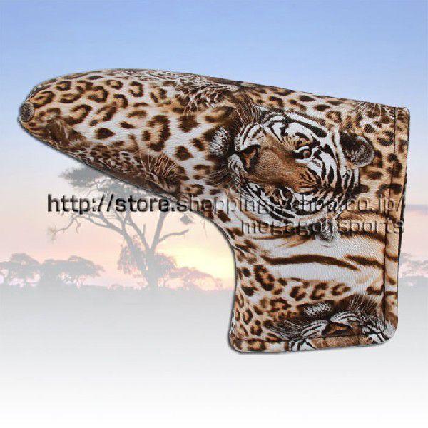 �yMEGA GOLF�z���K�S���t�W���p�� �T�t�@�� �V���[�Y �p�^�[�J�o�[�w�b�h�J�o�[(Safari Putter Cover)