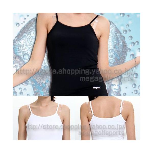 ̊x -3x UPF50+ KSt Ă̐ fB[X L~\[ (MEGA Golf Snow of Sunner Ladies Camisole) UV-F801