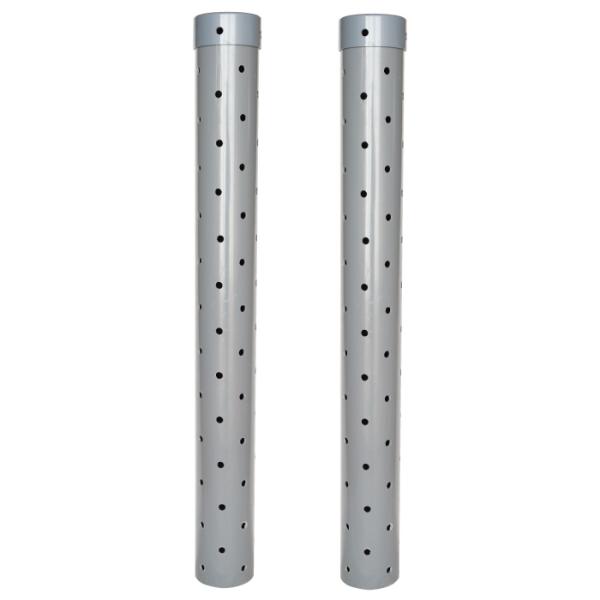 2本セット　土地神様 の 井戸 息抜きパイプ 80ｃｍ（長さ） × 9cm（外径） (塩化ビニール管）