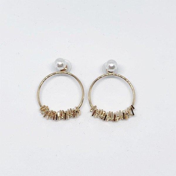 ジュエリー リング ピアス イヤリング パール ゲジゲジ 揺れる ゴールド Earrings ring レディース