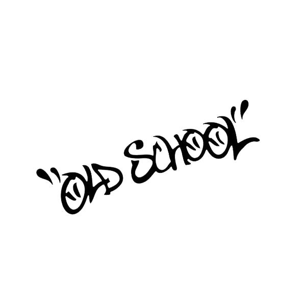 ステッカー オールドスクール old school カスタム ドレスアップ ウォールステッカー