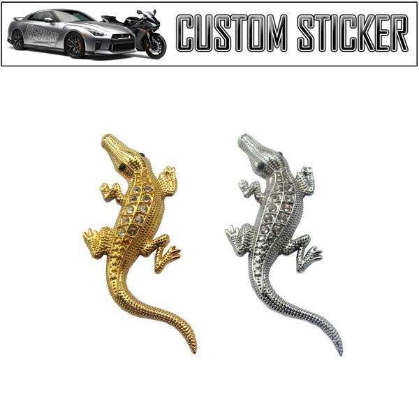 汎用 エンブレム アリゲーター ワニ ステッカー シール カーステッカー トヨタ 日産 ホンダ マツダ スズキ カスタム 車 Ns 222 女神ウィッグ 通販 Yahoo ショッピング