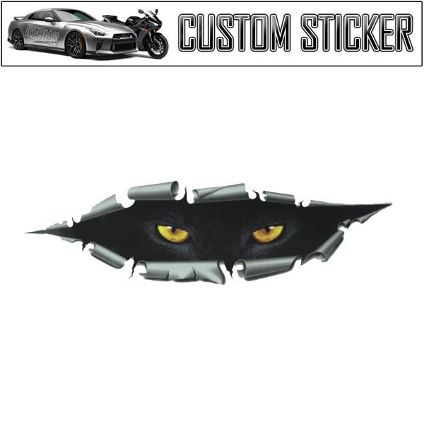 汎用 エンブレム 覗く目 猫 ネコ ホラー ステッカー シール カーステッカー トヨタ 日産 ホンダ マツダ スズキ カスタム 車 Ns 227 女神ウィッグ 通販 Yahoo ショッピング