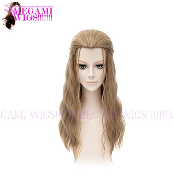 コスプレ ウィッグ マイティ ソー 風 フルウィッグ ウェーブ アメコミ MEGAMI WIG cosplay