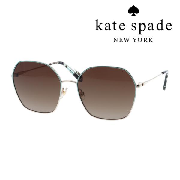 Kate spade new york ケイトスペード サングラス KENNA/G/S col.LKSHA 57mm GOLD GREEN ケイト・スペード ニューヨーク 紫外線 UVカット kate spade NEW YORK（ケイト・スペード ニューヨーク） ケイト