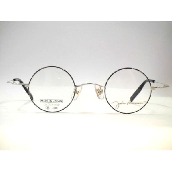 小さい丸メガネ 強度近視眼鏡 日本製極細小さめ真円丸メガネ ジョン