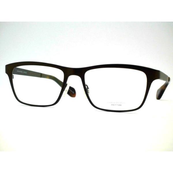日本製 鯖江眼鏡 太めチタンフックス型フレーム OLIVER PEOPLES