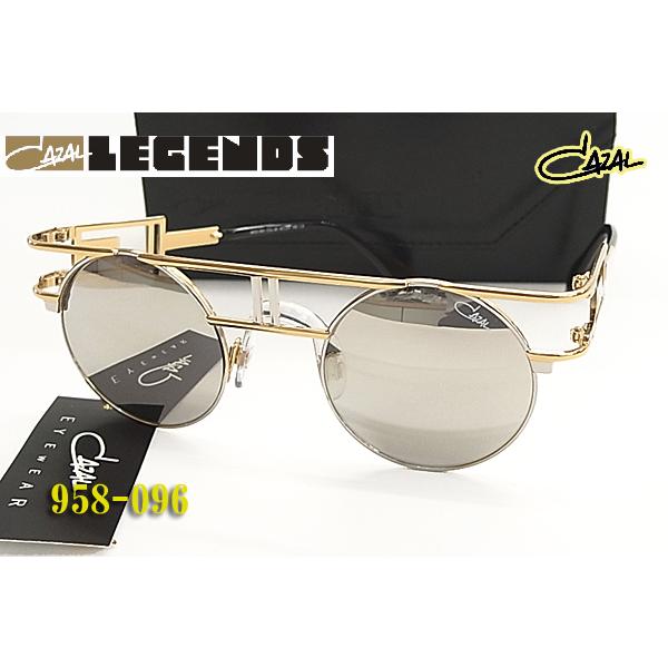CAZAL カザール サングラス LEGENDS 958-096 ミラー 958 C096 丸 CAZAL カザール サングラス LEGENDS 958-096 ミラー 958 C096 丸
