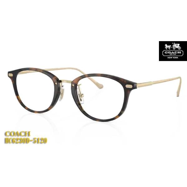 COACH（コーチ） メガネ フレーム HC6230D-5120 正規品 トータス