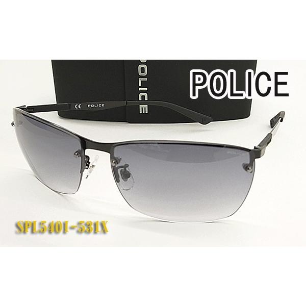 POLICE ポリス サングラス SPL540I-531X 正規品 SPL540I 531X フチナシ 