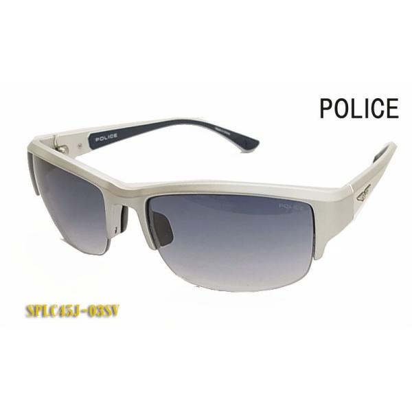 POLICE（ポリス） サングラス SPLC45J-03SV 8カーブ 正規品 SPLC45J