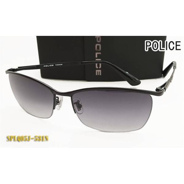 サングラス POLICE ポリス SPLQ05J-531N 正規品 SPLQ05J 531N スクエア メンズ レディース ユニセックス POLICE（ポリス） サングラス SPLQ05J-531N 正規品 SPLQ05J 531N
