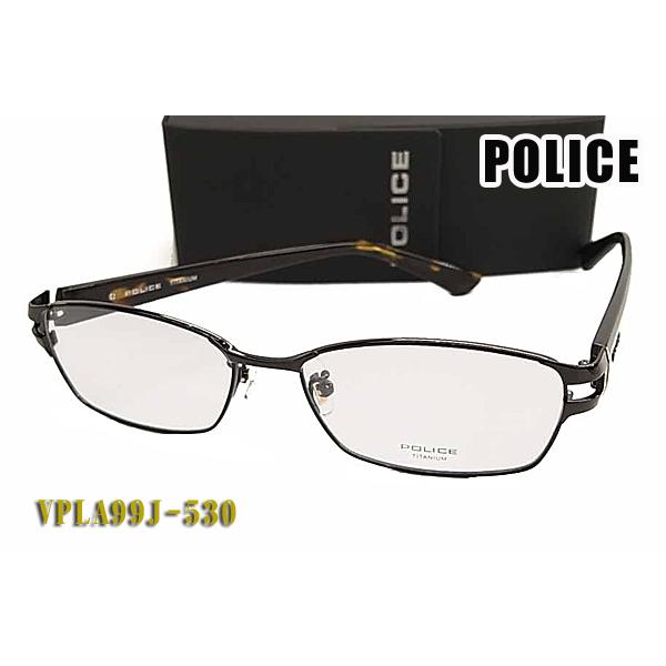 Police ポリス メガネ フレーム Vpla99j 530 正規品 Vpla99j 0530 チタン 眼鏡 伊達眼鏡仕様 Uvカットレンズ付き Vpla99j 530 メガネハウス 通販 Yahoo ショッピング