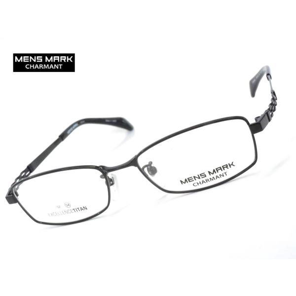 Charmant Mens Mark 日本製 メガネ チタン 最軽重フレーム64 Charmant