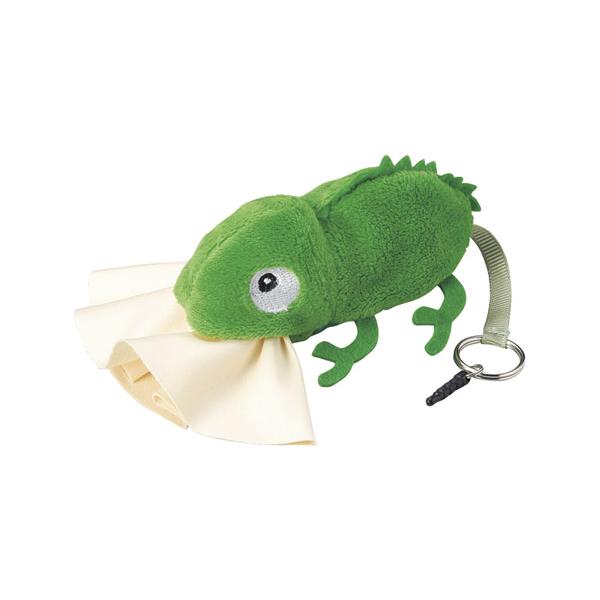 4958762910142 【7個入】I−101 アニマルカメレオンクリーナー イエロー 33896【キャンセル不可】 アニマルメガネクリーナー カメレオンシリーズ SAKAE-I-101 : メガネの