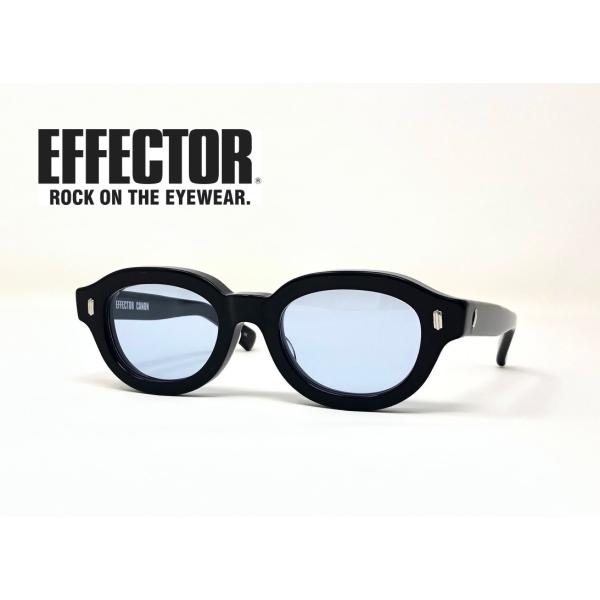 エフェクター EFFECTOR メガネ メンズ おしゃれ CANON ブラック ブルーレンズ