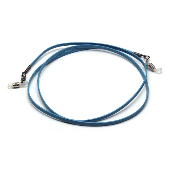 補聴器落下防止ストラップ　両耳用です。約60cmの長さです。【耳掛けタイプ】●本体にシリコンリングを通して固定し、落下を防止します。●イヤフック部分にカニ管をかけて、落下を防止します。【耳あなタイプ】●ループ状の取り出しテグスにカニ管を掛け...