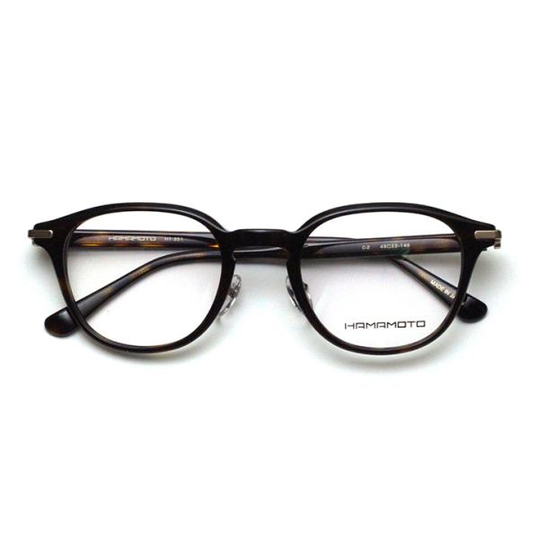 HAMAMOTO 【フレーム単品メガネ】Hamamoto ハマモト HT 351-2 デミ