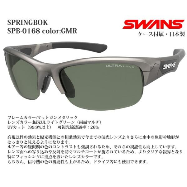 山本光学 SWANS スプリングボック SPB-0168 (サングラス) 価格 山本光学 SWANS スプリングボック SPB-0168 (サングラス) 価格