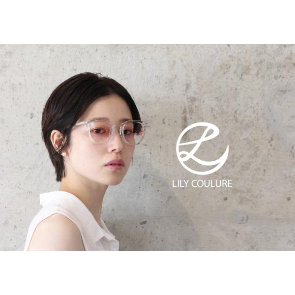 LILY-COULURE　リリクルーレ アイウェア  度なし（おしゃれメガネ　アイメイク メガネ ヘッドセット　ヘアメイク監修） meganetei_ndgl0101