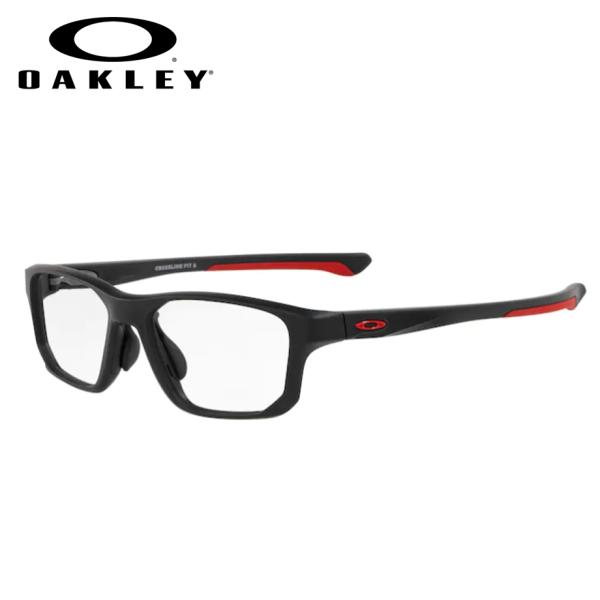 オークリー　メガネ OAKLEY オークリーメガネセット OX8142 0456 56サイズ ブラック