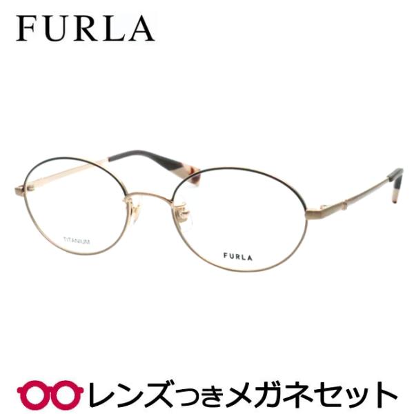 FURLA（フルラ） フルラメガネセット VFU612J 0H22 チャコールグレー