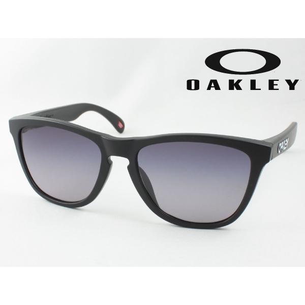 OAKLEY オークリー OO9245-D054 FROGSKINS フロッグスキン サングラス MATTE BLACK プリズムグレーグラデーション アジアンフィット