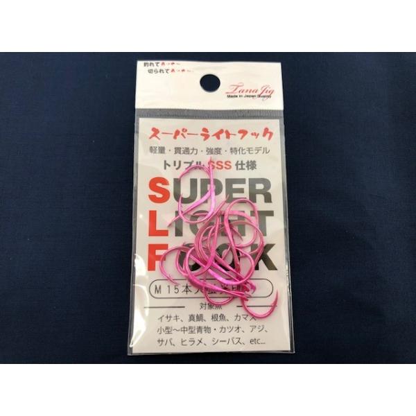 タナジグ (Tana Jig) スーパーライトフック Mサイズ 蛍光ピンク