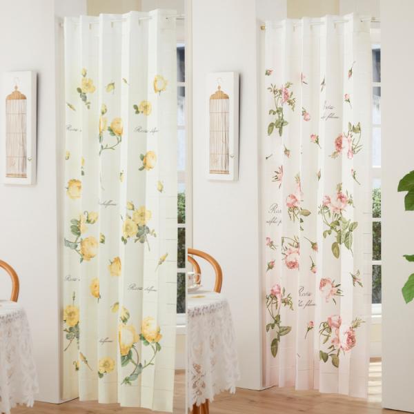 フランスの宮廷画家ルドゥーテの描いたバラ柄のアコーディオンカーテンです。お部屋を華やかな雰囲気に変える上品なアイテムになりそう。玄関の目隠しや、空気の入れ替え時などの室内の目隠しに、階段や廊下にの間仕切りに便利なアコーディオンカーテン。端に...