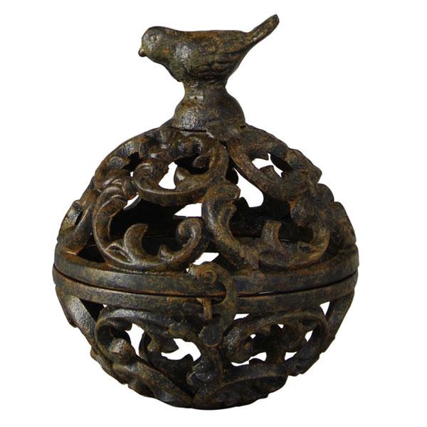 アイアン雑貨 アンティーク シャビ デザインボールケース Sサイズ Xsgh31 スパイス Spice 小鳥 バード オブジェ 小物入れ インテリア ガーデニング 小物 Xsgh31 薔薇雑貨かわいい姫系雑貨のmeggie 通販 Yahoo ショッピング