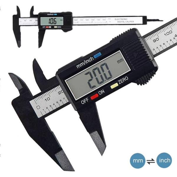 ノギス デジタル デジタルノギス ミニ 小型 外径 内径 深さ 厚み 段差 簡単 測定 高精度 軽量 コンパクト 150mm