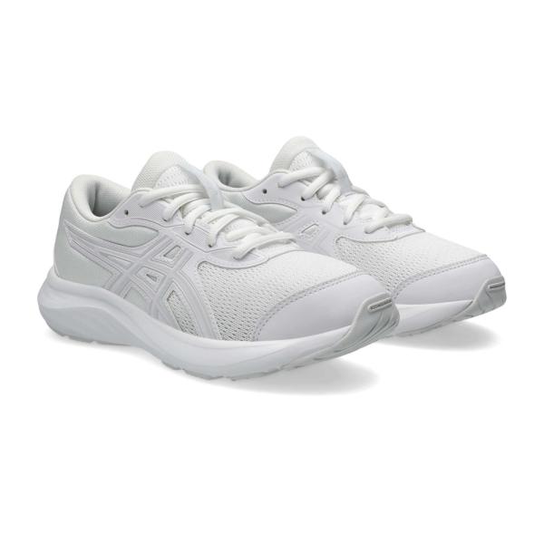 アシックス シューズ CONTEND 9 GS ホワイト/グレイシャーグレー 1014A337-100コンテンド ランニング ジュニア キッズ ASICS