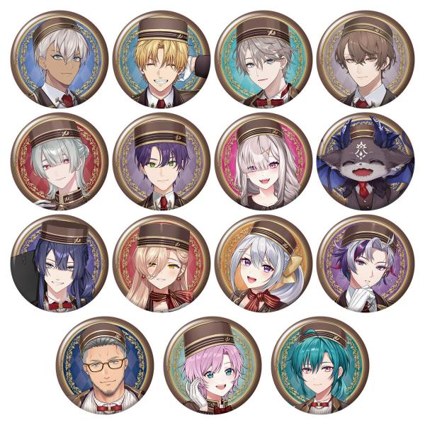 【BOX】バンダイ にじさんじ 缶バッジビスケット３ 12個入