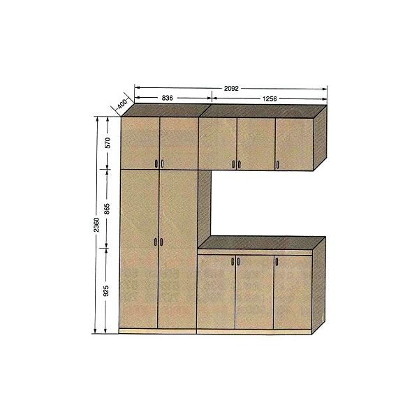 RM-2092@LZbg(i)W2092XH2360XD410(Ȃ) / ֎[@ʔ V[Y{bNX V[YbN
