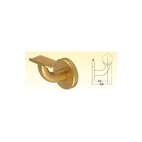 手すり受金具(壁付)AR-35 35φ・38φ兼用 / 手すり 手摺 : めいぼくや
