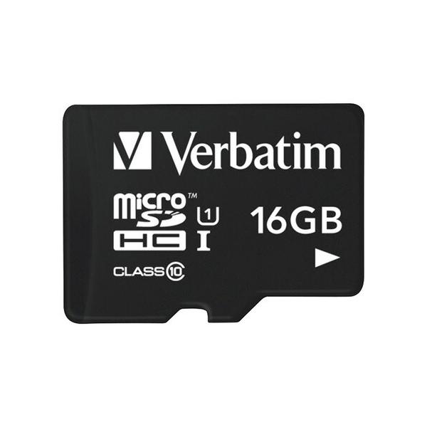 「10枚セット」 microSDカード 16GB 三菱Verbatimブランド Class10 UHS-1 MHCN16GJVZ4 microSDHC マイクロSD microSD