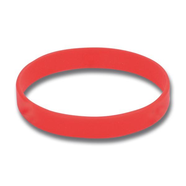 オリジナル製作可能】シリコンリストバンド レッド :tmy-32039red:開業