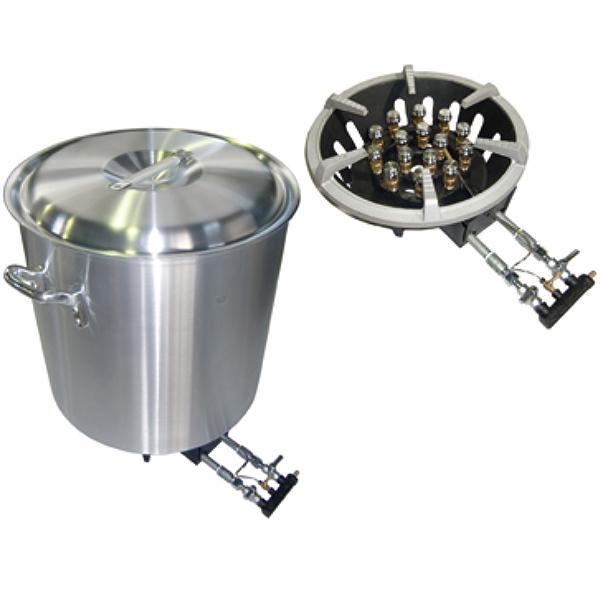 寸胴、洗い場、テーブルコンロ一式 寸胴、洗い場、テーブル、コンロ