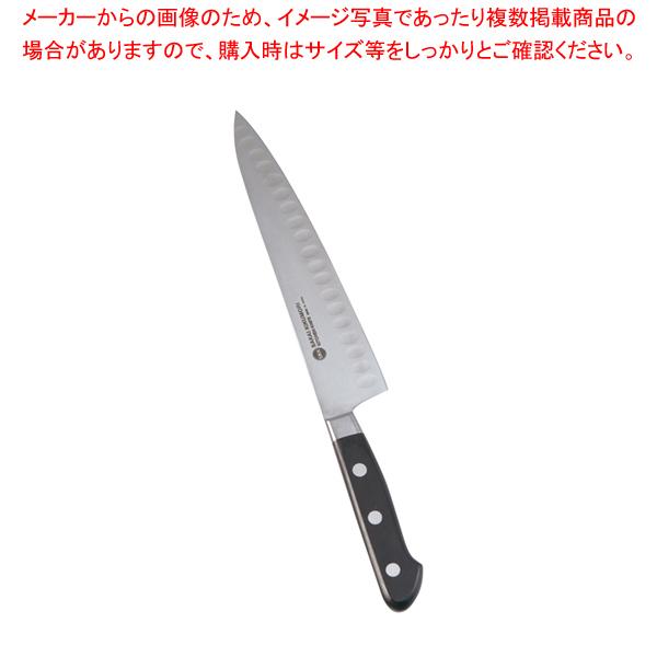業務用牛刀 Amazon｜直澄作 全鋼 黒合板柄 口金付 牛刀 240mm G-08｜牛刀