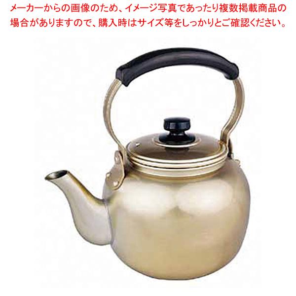 アカオアルミ アカオアルミ しゅう酸アルマイト湯沸 BYW01004 4L