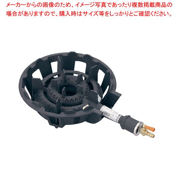 鋳物コンロ DEJ-14SL(中型) LPガス【鋳物コンロ 鋳物ガスコンロ 