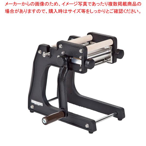 小型製麺機 手動式 緑色 金属製 小野式製麺機1号型 片刃 緑色 金属製 木製台座付き 部品取り