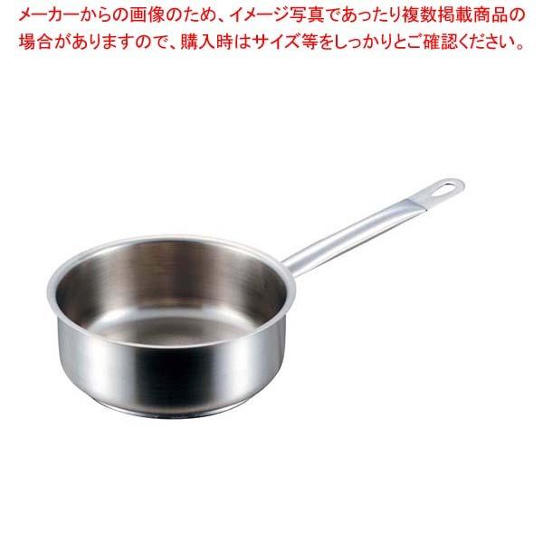 パデルノ 浅型片手鍋(蓋無)1008-24cm 電磁 :eb-6264900:厨房卸問屋名調 - 通販 - Yahoo!ショッピング