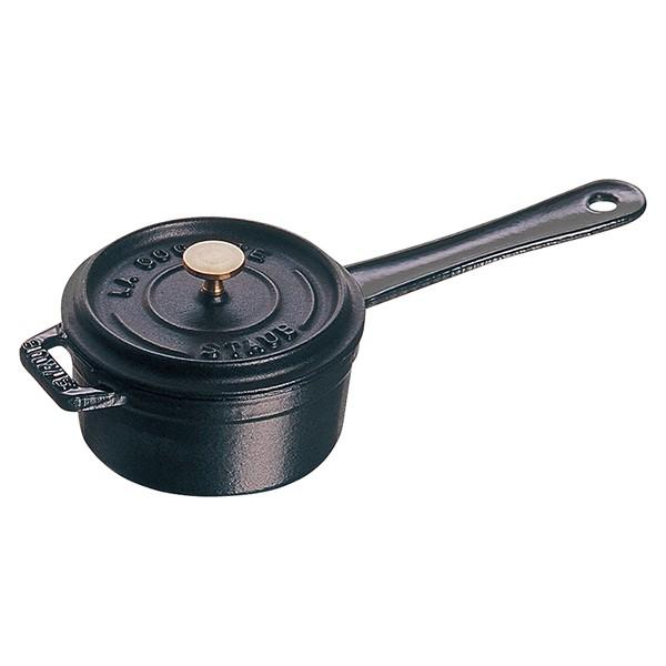 ストウブ スモールソースパン 10cm ブラック 40509-537 1241025