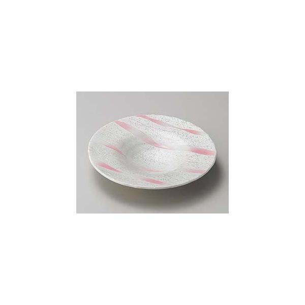 【まとめ買い10個セット品】和食器 ミ198-057 ピンク一珍帽子型和皿【キャンセル/返品不可】