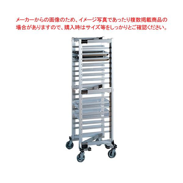 アルミ製 Z型ホテルパンラックカート 小(9-0126-0701) 通販 18-8 モバイルホテルパンカート 3連