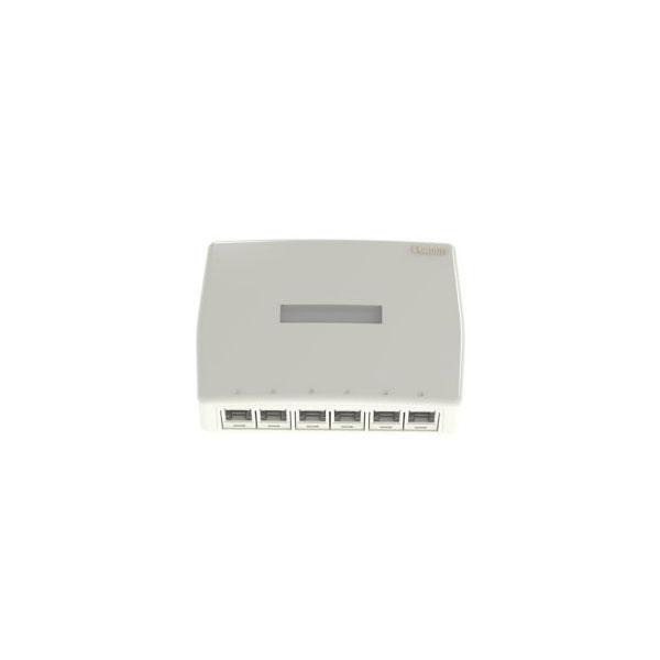 パンドウイット JOQ6H6A00 CAT6A スプリングシャッター付きローゼット