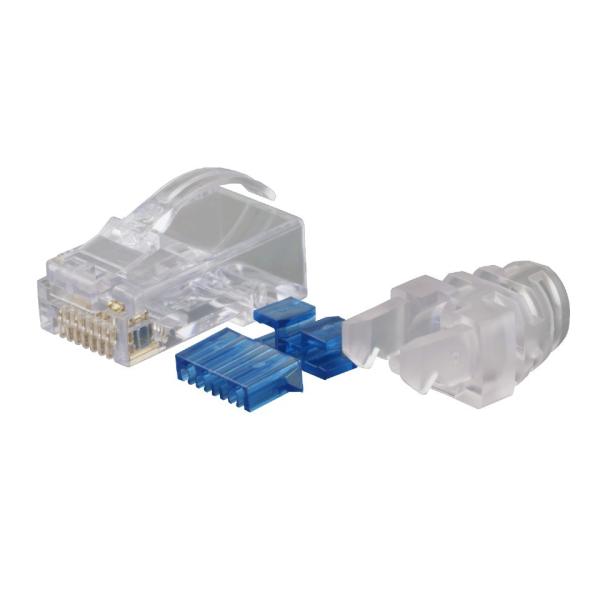 【残76個〜】Cat6 ブーツ付 RJ45モジュラープラグ NSP624B meidentsu_nsp624b