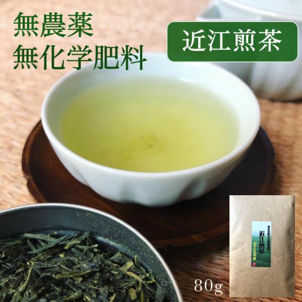 近江煎茶　無農薬・無化学肥料　安心　安全　おいしい　国産　エピガロカテキンガレート　日本古来在来種